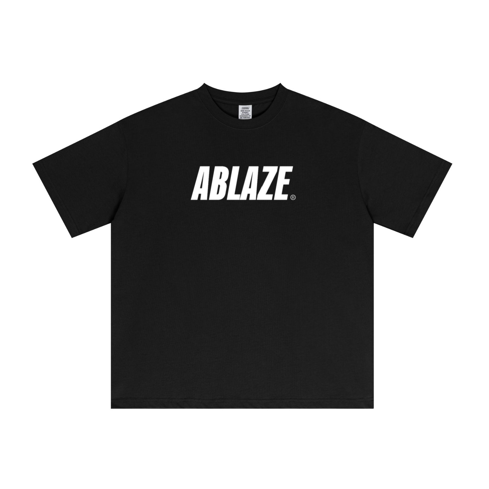 235GSM Men's Cool-Touch T-Shirt  Black